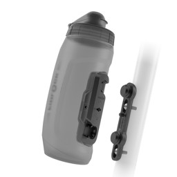 Bild von Fidlock TWIST Bottle 590 + Bike Base - transparent black (TBL)