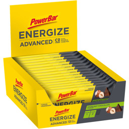 Zeige Details für 15x PowerBar Energize Advanced - Hazelnut Chocolate (Box) Bild von 15x PowerBar Energize Advanced - Hazelnut Chocolate (Box)