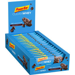 Zeige Details für 18x PowerBar Clean Whey - Chocolate Brownie (Box) Bild von 18x PowerBar Clean Whey - Chocolate Brownie (Box)