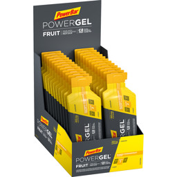 Zeige Details für 24x PowerBar Powergel Fruit - Mango Passionfruit mit Koffein (Box) Bild von 24x PowerBar Powergel Fruit - Mango Passionfruit mit Koffein (Box)