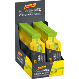 Bild von 24x PowerBar Powergel Original - Green Apple mit Koffein (Box)