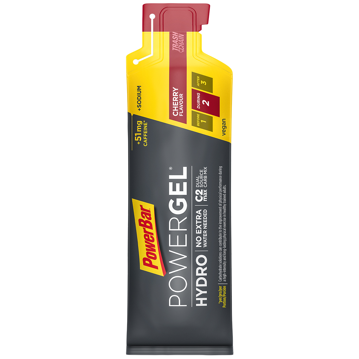 Bild von PowerBar Powergel Hydro - Cherry mit Koffein