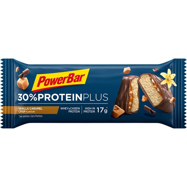 Bild von PowerBar 30% Protein Plus - Vanilla-Caramel-Crisp (MHD 09-2022)