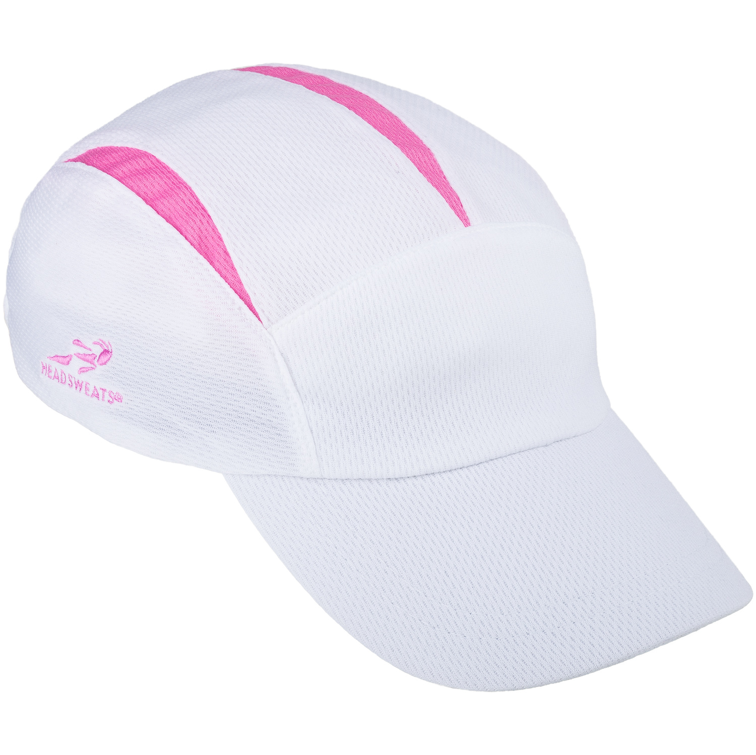 Bild von Headsweats Go Hat white-pink - Laufkappe weiss-rosa