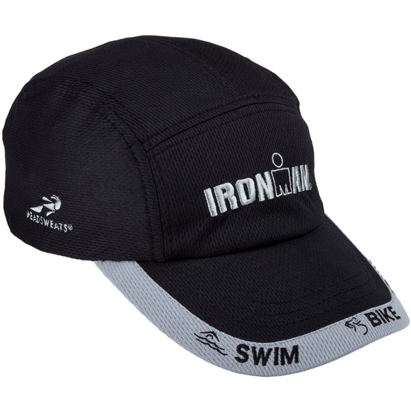 Bild von Headsweats Race Hat IRONMAN® black-grey - Laufkappe schwarz-grau