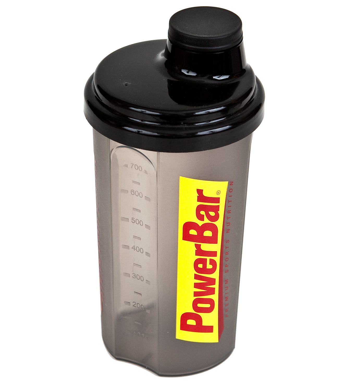 Bild von PowerBar Shaker - 700ml, transparent schwarz-grau