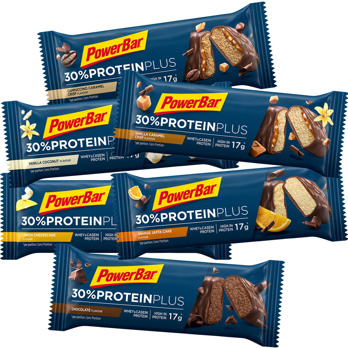 Bild von 12x PowerBar 30% Protein Plus - MIX - selbst zusammenstellen