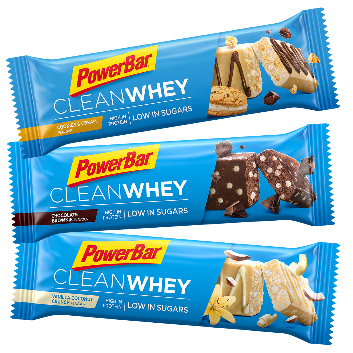 Bild von 12x PowerBar Clean Whey - MIX - selbst zusammenstellen