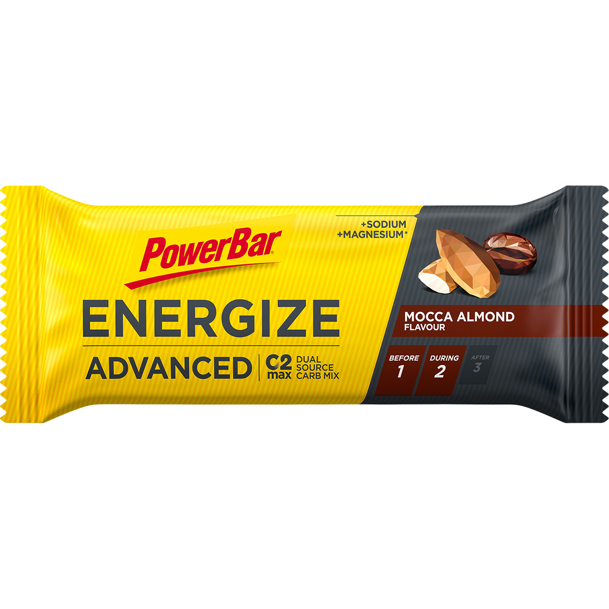 Bild von PowerBar Energize Advanced - Mocca Almond (MHD 01-2024)