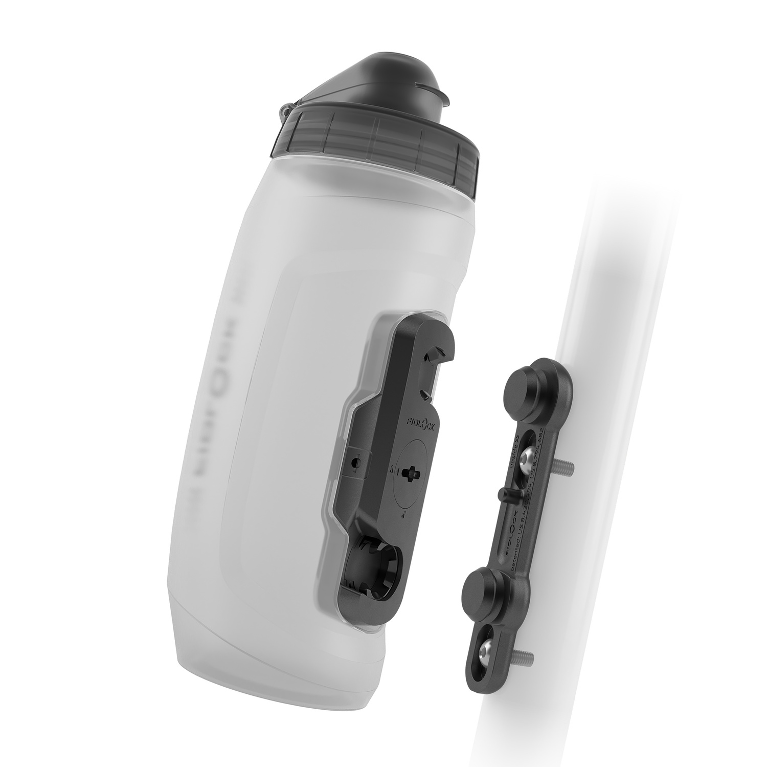 Bild von Fidlock TWIST Bottle 590 + Bike Base - transparent (CLR)