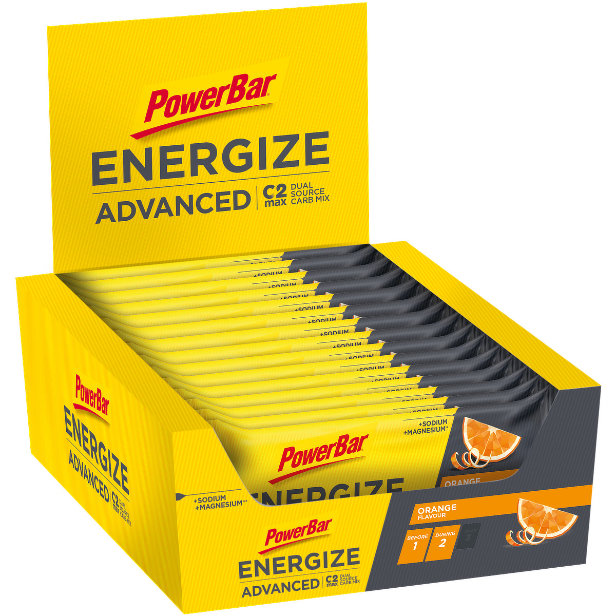 Bild von 15x PowerBar Energize Advanced - Orange (Box)