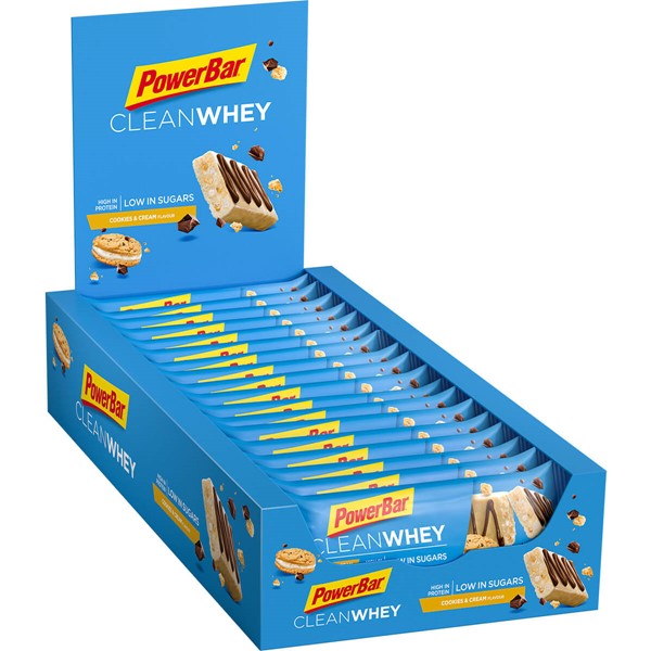 Bild von 18x PowerBar Clean Whey - Cookies & Cream (Box)