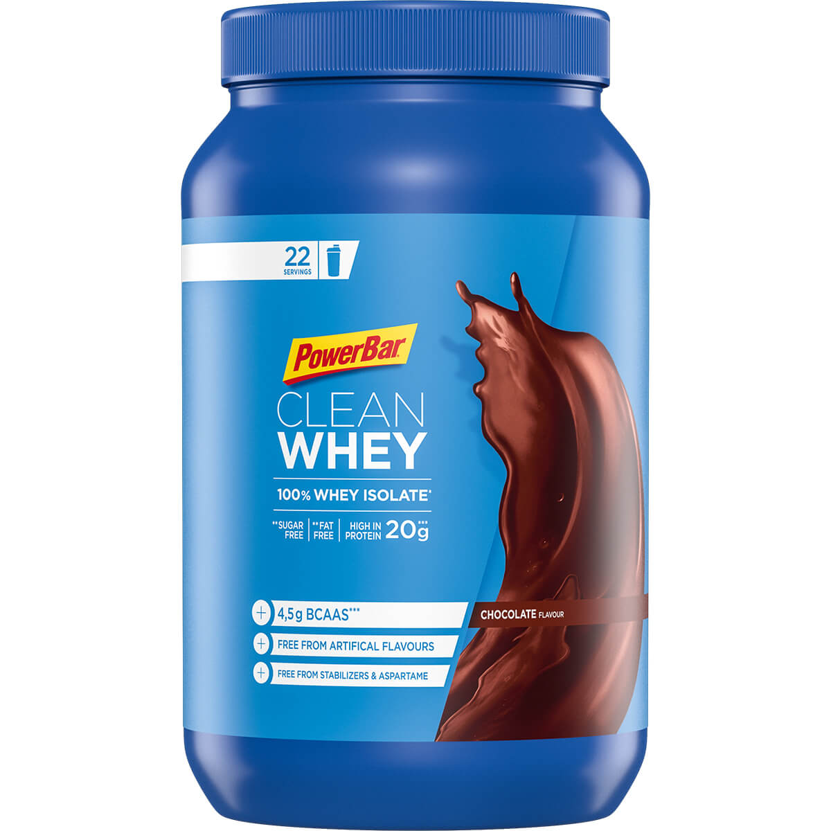 Bild von PowerBar Clean Whey 570g - Chocolate - 100% Whey Isolate