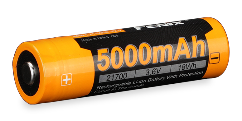 Bild von Fenix ARB-L21-5000 V2.0 21700 Lithium Ionen Akku 5000 mAh